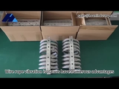 Противовибрационный демпфер веревочки провода