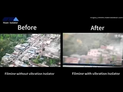 Без вибрационных изоляторов: высокая частота, легкое повреждение; с JMZ: вибрационная изоляция, стабильная и