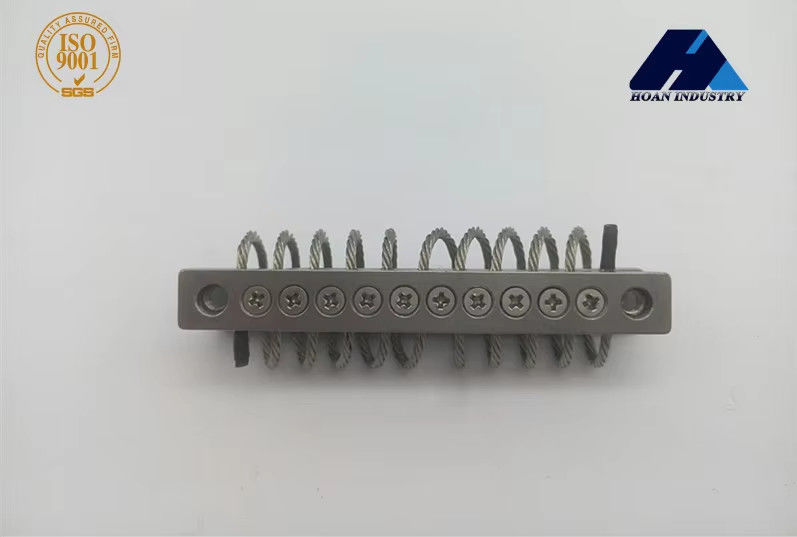 JGX-0160A-2A Вибрационный изолятор из проволочной веревки с максимальной статической нагрузкой 2,0 кг и максимальным отклонением 21,8 мм для длительного срока службы