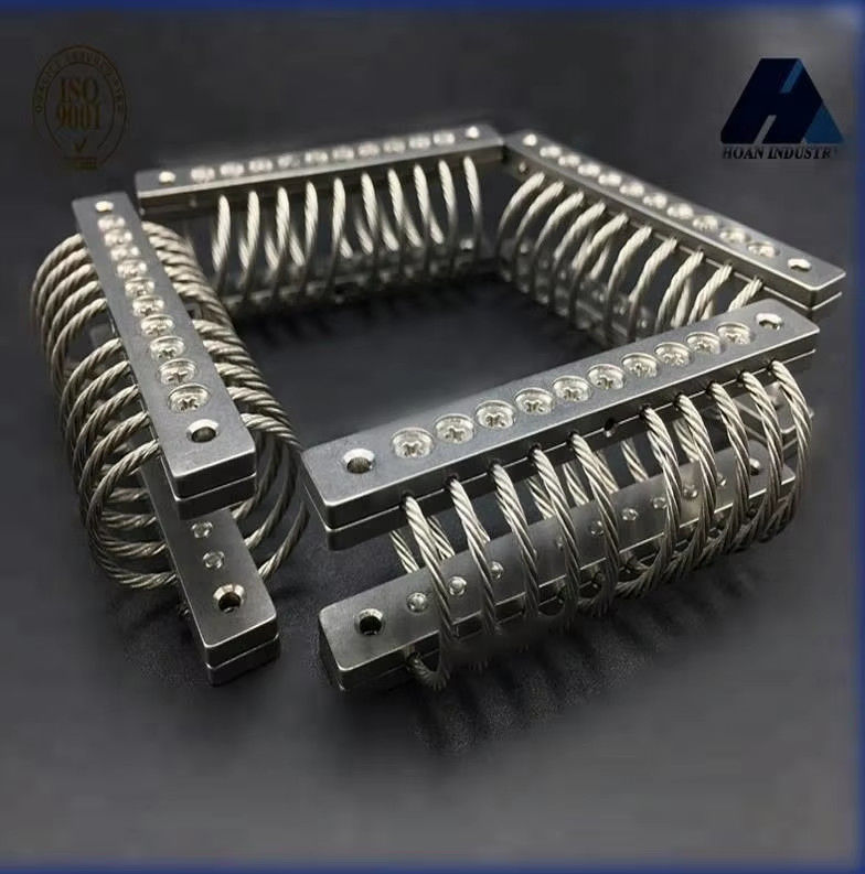 JGX-0956A-104A Вибрационный изолятор из проволочной веревки Всеметаллическая открытая структура для наружных сценариев