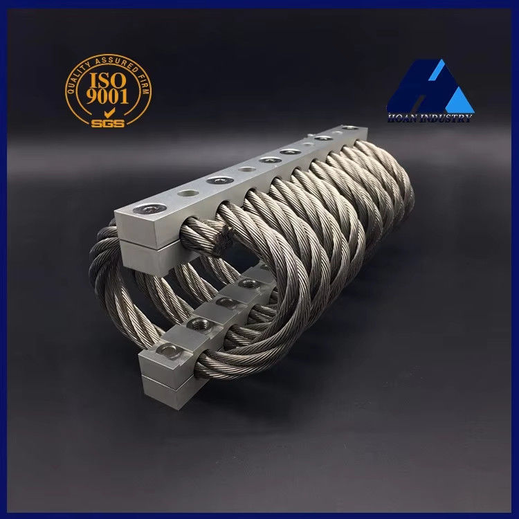 JGX-0480D-61A 61kg Max Load Wire Rope Vibration Isolator с уменьшением вибрации 244Kn/m