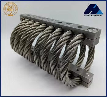 JGX-0480D-61A 61kg Max Load Wire Rope Vibration Isolator с уменьшением вибрации 244Kn/m