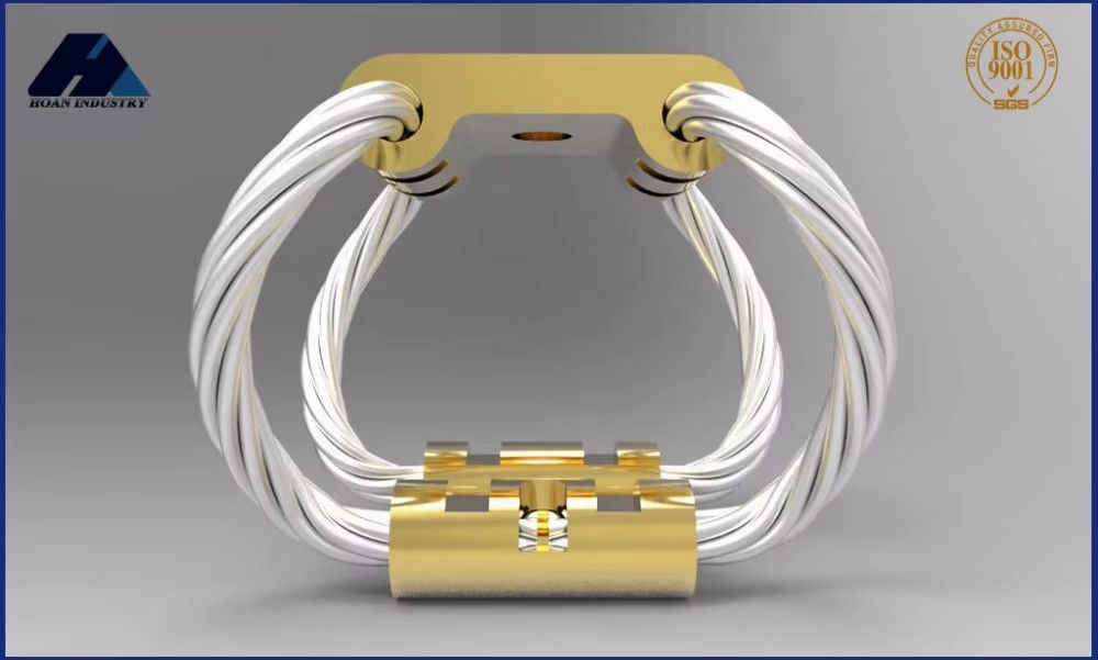 Виброизолятор из стального каната GR5-16A-A для низкочастотных вибраций
