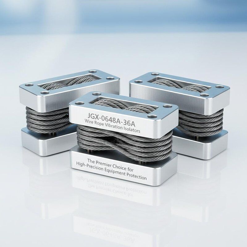 Гальванизированный вибрационный изолятор из стальной проволоки с частотой изоляции от 5 до 100 Гц для многонаправленной защиты от вибраций