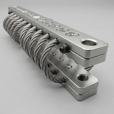 Хорошая цена. JGX-0480D-75A Виброизолятор из троса. 100% металлическая конструкция. Нестарение. Одновременная многоосная изоляция. онлайн