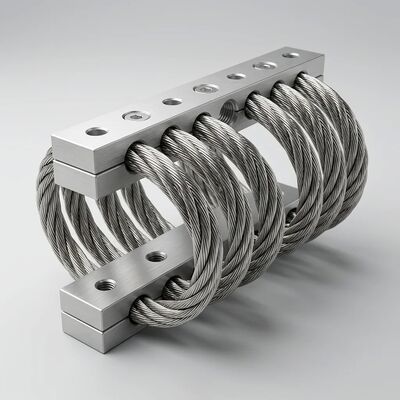 Хорошая цена. JGX-0956D-110A Специально разработанный вибрационный изолятор из проволочной веревки для полезной нагрузки с защищенной от сбоев конструкцией. онлайн